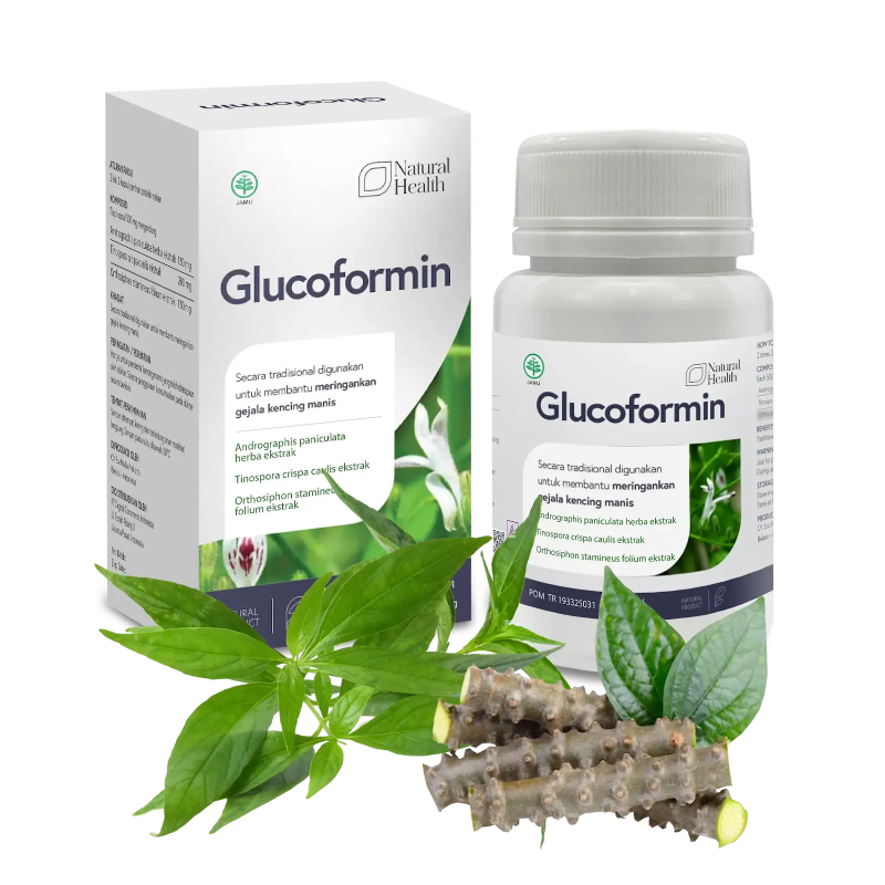 Glucoformin - Formula herbal premium untuk diabetes